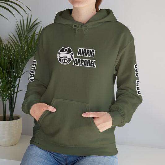 AirPig Suicide Prevention Hoodie — Soft Pullover with Shield Graphic