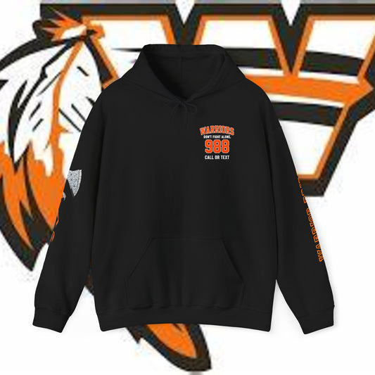 Warriors 988 Hoodie — Crisis Line Pullover