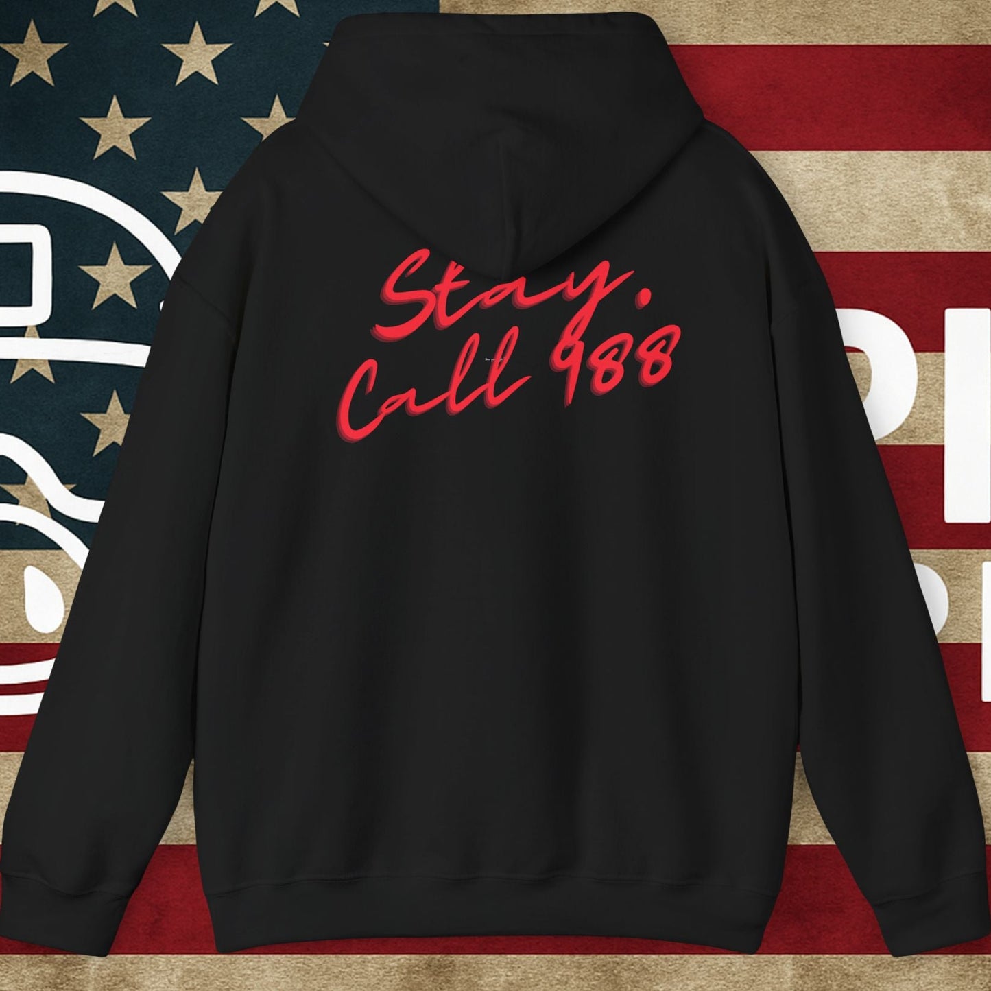 Stay 988 Mental Health Hoodie