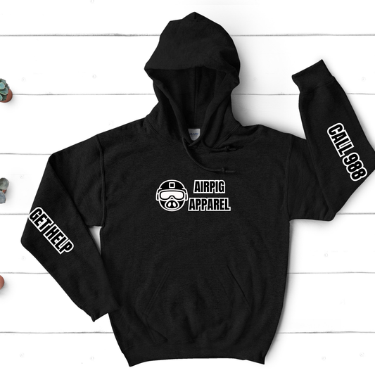 Suicide Prevention 988 Hoodie | Mental Health Awareness, Get Help Now