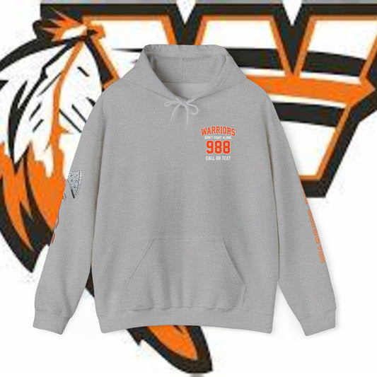 Warriors 988 Hoodie — Crisis Line Pullover