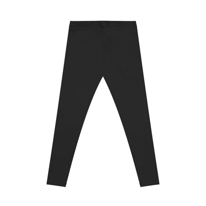 Women's Black soft Leggings — The lovable Airpig logo