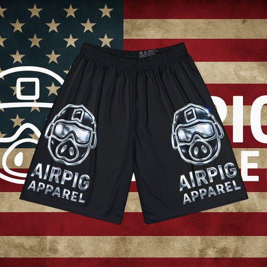 Airpig Apparel Mens Athletic Shorts  All Over Print