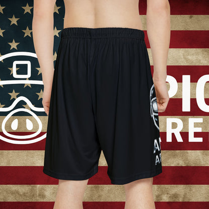 Airpig Apparel Mens Athletic Shorts  All Over Print