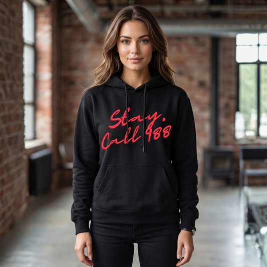 Stay 988 Mental Health Hoodie