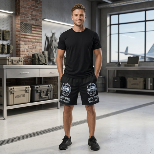 Airpig Apparel Mens Athletic Shorts  All Over Print